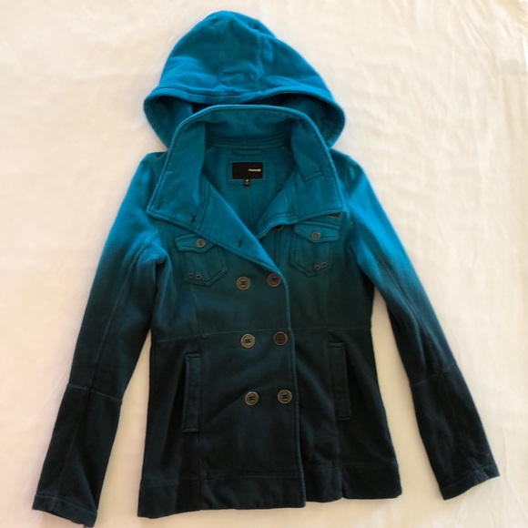 Hurley Jackets & Blazers - Hurley jacket teal and navy ombré